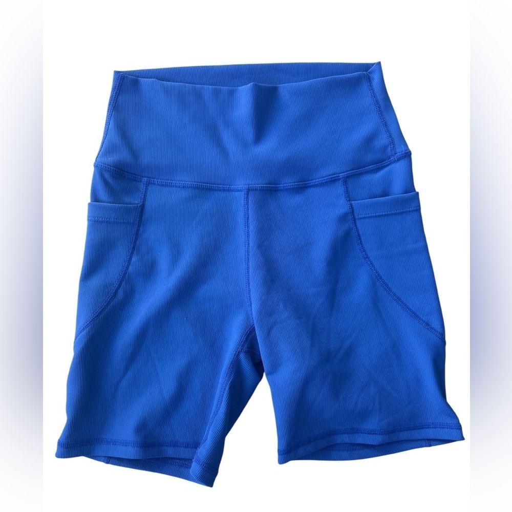 Willow Ribbed Biker Shorts Size Medium